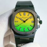 AMG Factory Replica Patek Philippe Nautilus Gradient Color Bezel Men 40mm Swiss Watch